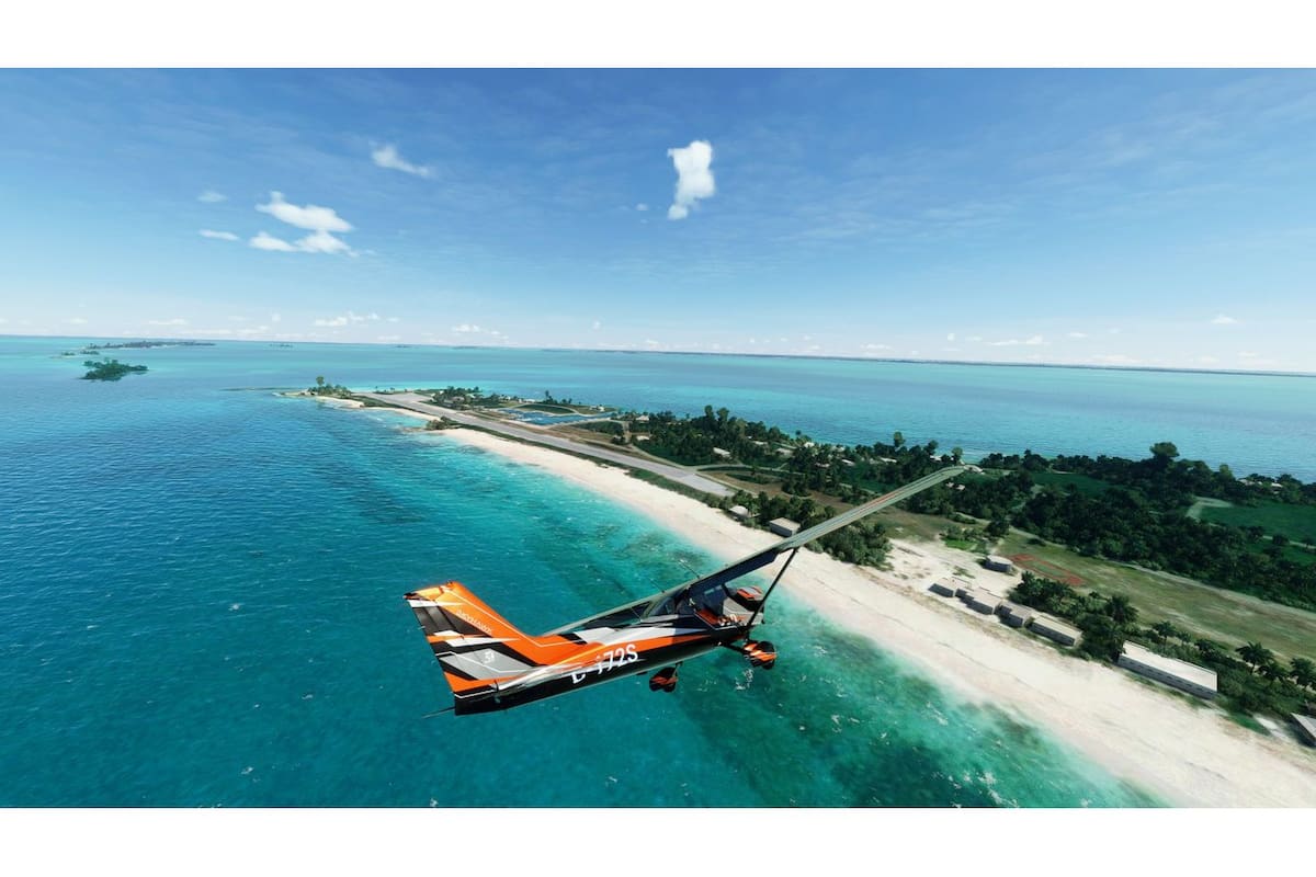 Una de las estrellas de la expo: el nuevo y ambicioso Flight Simulator; ya está para Windows y ahora se viene la versión para Xbox