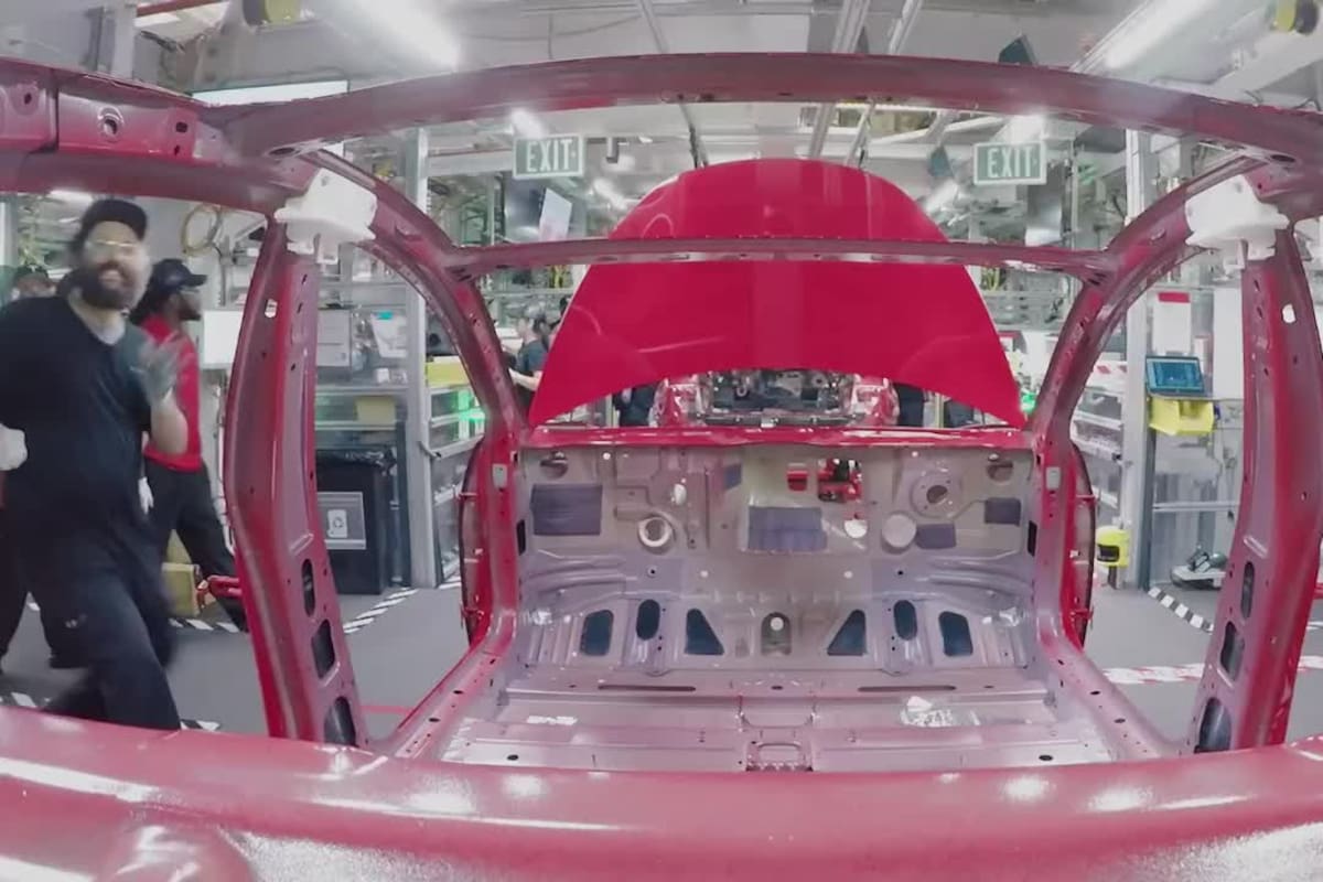 Una de las fábricas de Tesla, símbolo de la electrificación de la industria