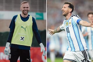 Una de las figuras de Austria calentó la previa ante Argentina: “Soy más de Cristiano Ronaldo”