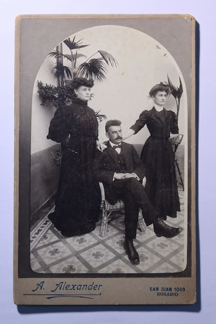 Una de las fotografías tomadas por los antepasados de Abel Alexander