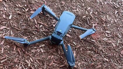 Una de las fotos compartidas en WhatsApp de los drones comprados por inmigrantes brasileños para observar lo que ocurre en su vecindario.