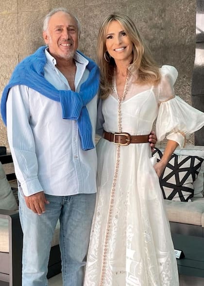 Una de las fotos favoritas de Rossella, con la que saludó a su amor cuando cumplieron 21 años juntos.