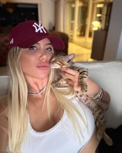 Una de las fotos que publicó Wanda Nara en su último posteo en el feed (Foto: Instagram @wanda_nara)