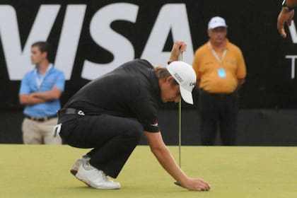Una de las grandes promesas del golf argentino