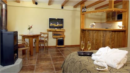 Una de las habitaciones de Charming