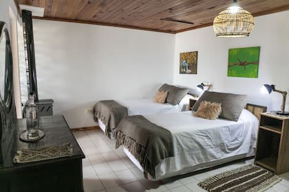 Una de las habitaciones de Chochoy Mallin.