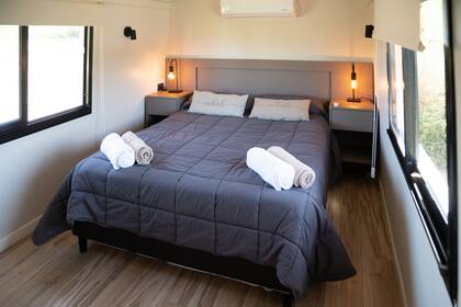 Una de las habitaciones del Bondi Lodge.