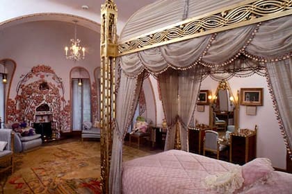 Una de las habitaciones en Mar-A-Lago, la propiedad de Palm Beach