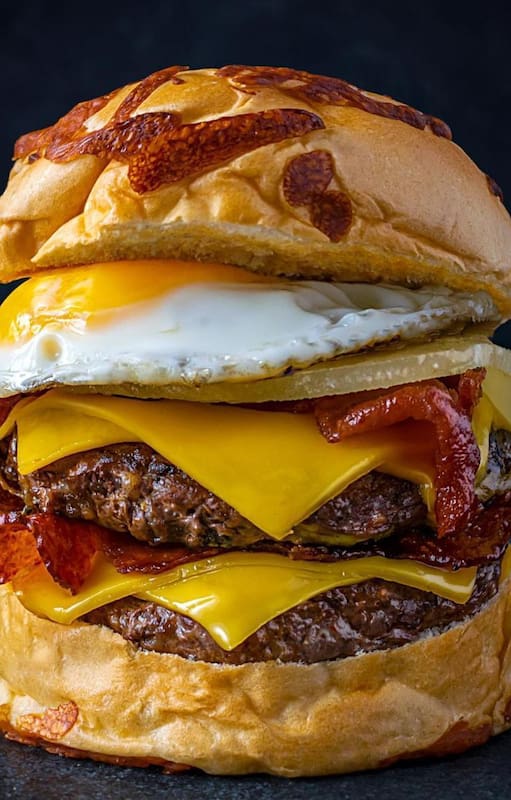 Una de las hamburguesas de "Fuera de serie"