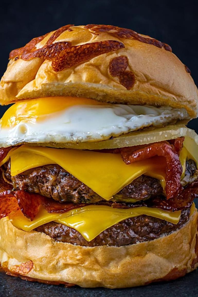Una de las hamburguesas de "Fuera de serie"