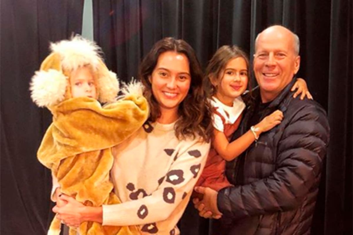 Una de las hijas de Bruce Willis y Demi Moore contó porqué su madrastra no pasa junto a ellos la cuarentena