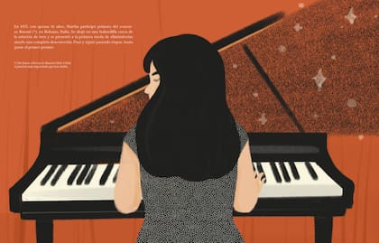 Una de las ilustraciones de Josefina Schargorodsky del libro "Sol Mayor", de Adriana Riva