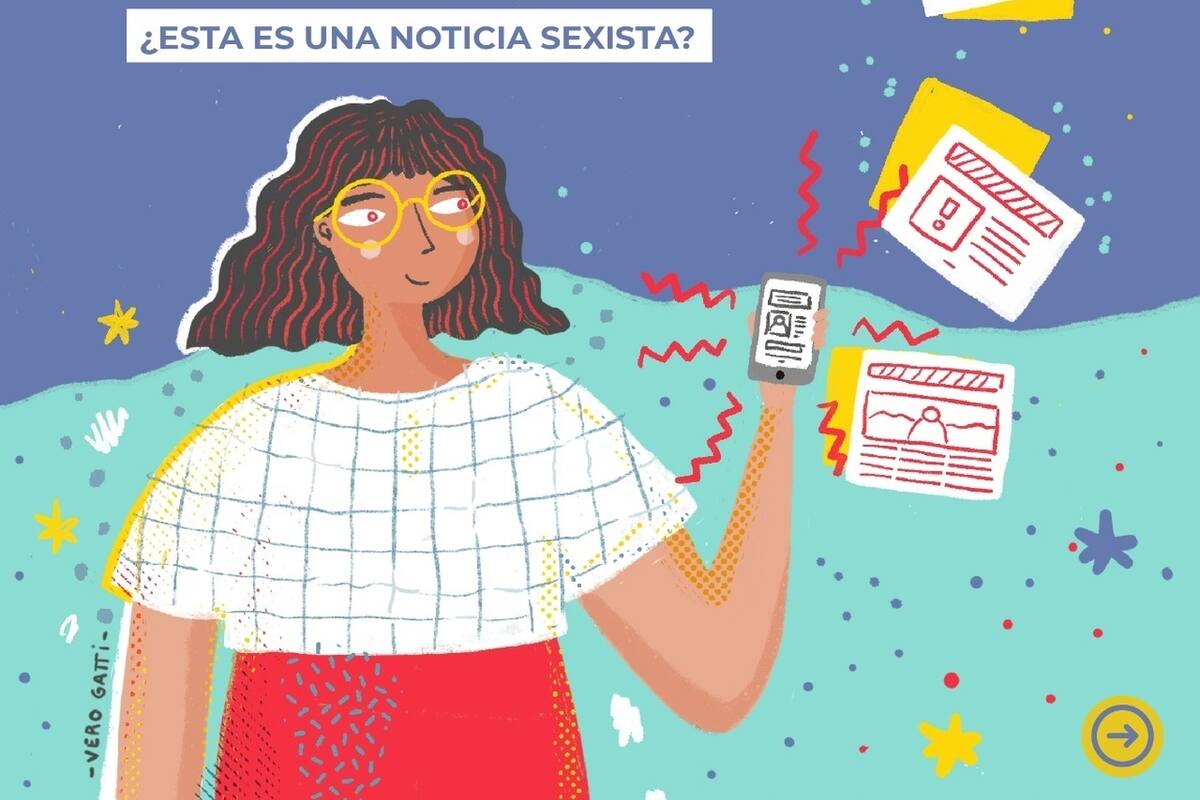 Una de las ilustraciones de Vero Gatti que acompañan la campaña de Instagram y Ecofeminita