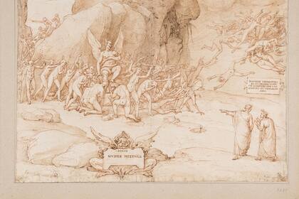 Una de las ilustraciones históricas que integran la muestra virtual que ya el 1 de enero inauguró la Galería Uffizi