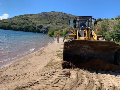 Una de las imágenes con las que se promocionaba el campo de 2.943 hectáreas con lago privado.