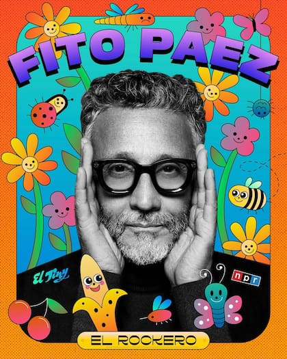 Una de las imágenes con que la NPR promocionó el concierto del artista argentino como parte del Mes de la Música Latina