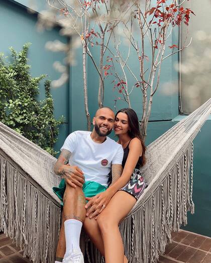 Una de las imágenes de Joana Sans y Dani Alves