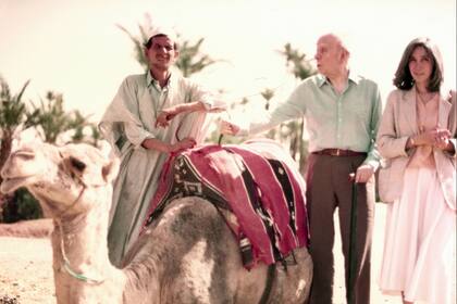 Una de las imágenes de la muestra "El Atlas de Borges", de la colección personal de María Kodama