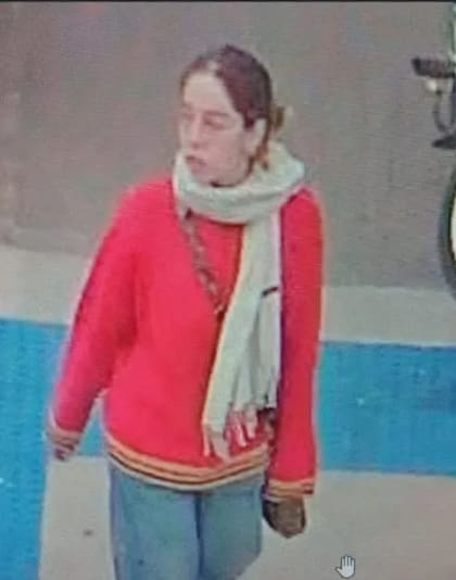 Una de las imágenes de las cámaras de seguridad
