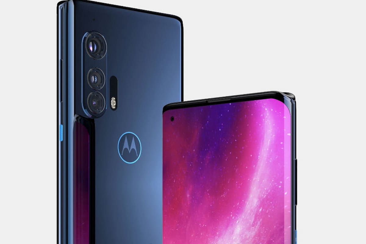 Una de las imágenes filtradas del Motorola Edge+, el teléfono que la compañía tiene previsto lanzar el 22 de abril