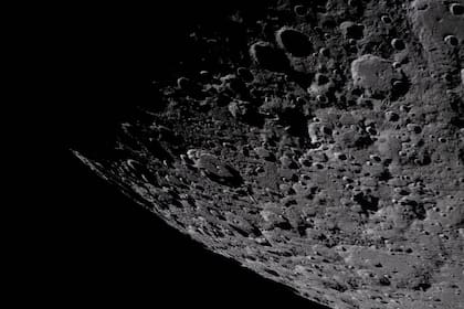 Una de las imágenes que capturaron los astronautas durante el viaje
