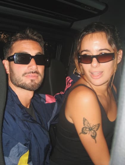 Una de las imágenes que compartió Nico Occhiato junto a Flor Jazmín Peña con motivo de su cumpleaños