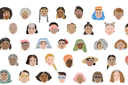 Una de las imágenes que eligió Google para reconocer a las mujeres de todo el mundo