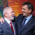 Massa compartió una foto con Lula y otros dirigentes peronistas fueron a apoyar al candidato del PT