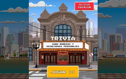 Una de las modalidades de Argentina 8-bit es un juego de preguntas y respuestas sobre temas locales