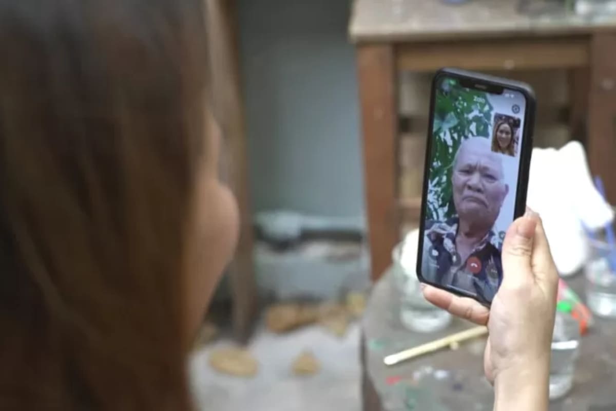 Una de las mujeres encuestadas dijo que empezó a hablar más con su familia durante la pandemia