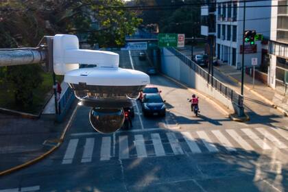 Una de las nuevas cámaras instaladas en San Isidro