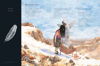 Una de las nuevas canciones de Los Fundamentalistas del Aire Acondicionado, "Rezando solo", está incluida en este álbum gráfico