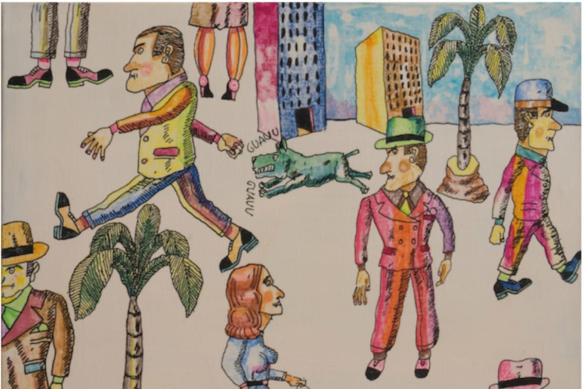 Una de las obras de Antonio Seguí que exhibirá en ARCO la uruguaya Galería de las Misiones