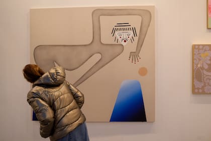 Una de las obras de Juan Tessi en Nora Fisch