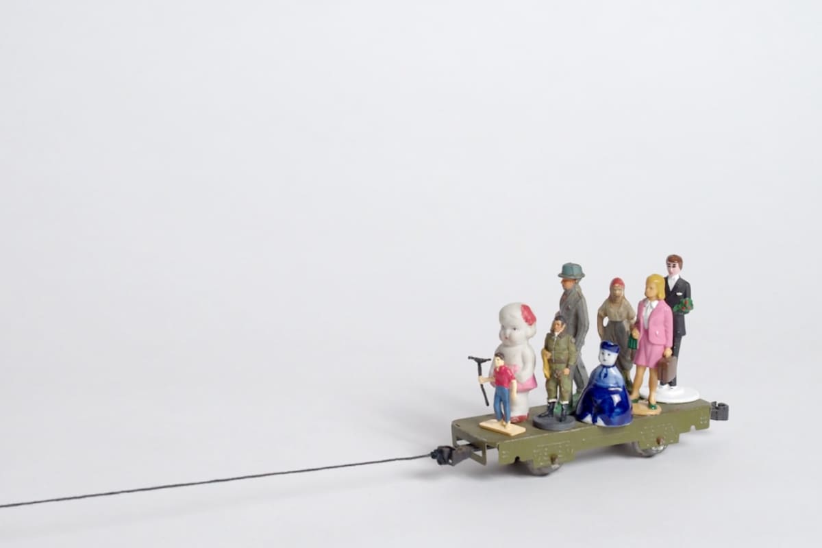 Una de las obras de Liliana Porter que exhibirá Ruth Benzacar