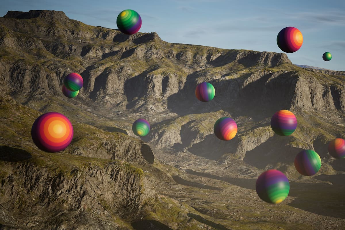 Una de las obras exhibidas en el museo virtual de Le Parc