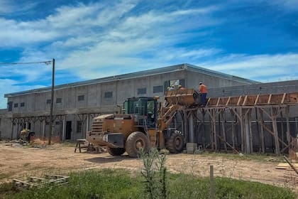 Una de las obras públicas que fue financiada por el Gobierno
