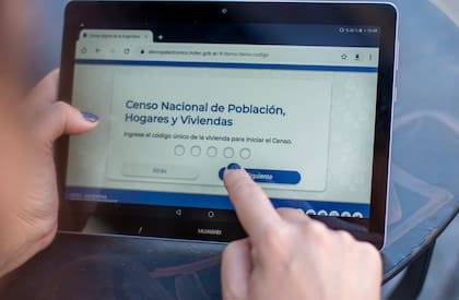 Una de las particularidades del Censo 2022 es que pude hacerse de forma online