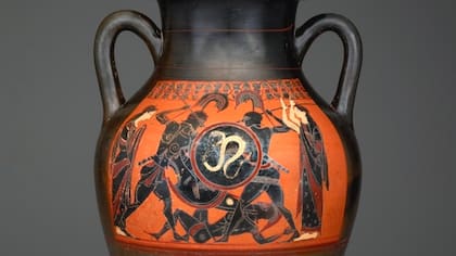 Una de las piezas dañadas en el incidente en el Museo de Arte de Dallas
