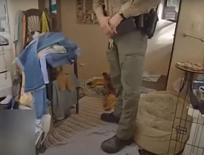 Una de las pocas imágenes que salió a la luz del hogar de la pareja