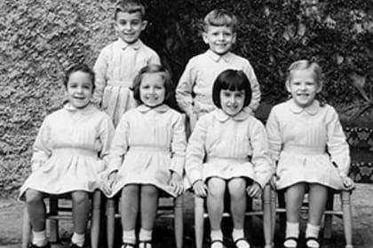 Una de las primeras camadas de estudiantes del Instituto Bayard