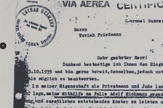 60 años después, aparecen cartas inéditas del ciego que cazó a Adolf Eichmann