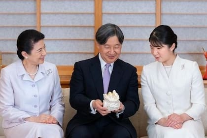 Una de las primeras fotos subidas al Instagram oficial de la familia real japonesa
