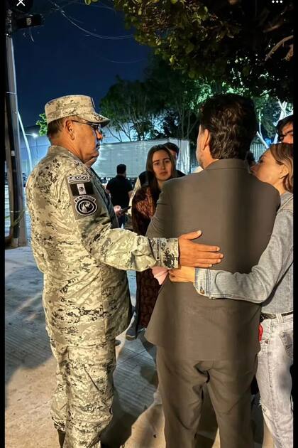 Una de las primeras imágenes de Jaime Barrera Rodríguez luego de ser encontrado