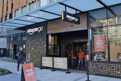 Una de las primeras tiendas de Amazon Go: está en Washington.