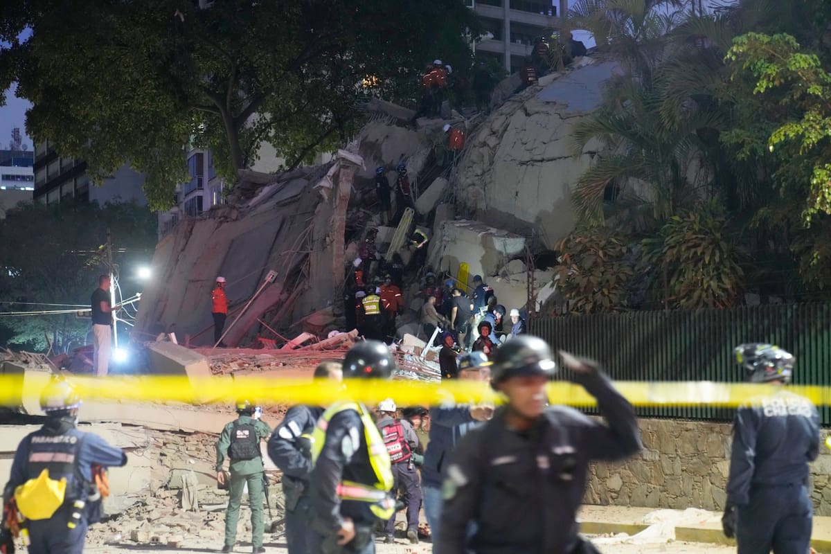 Una de las principales ciudades afectadas por los dos terremotos fue la capital venezolana, Caracas