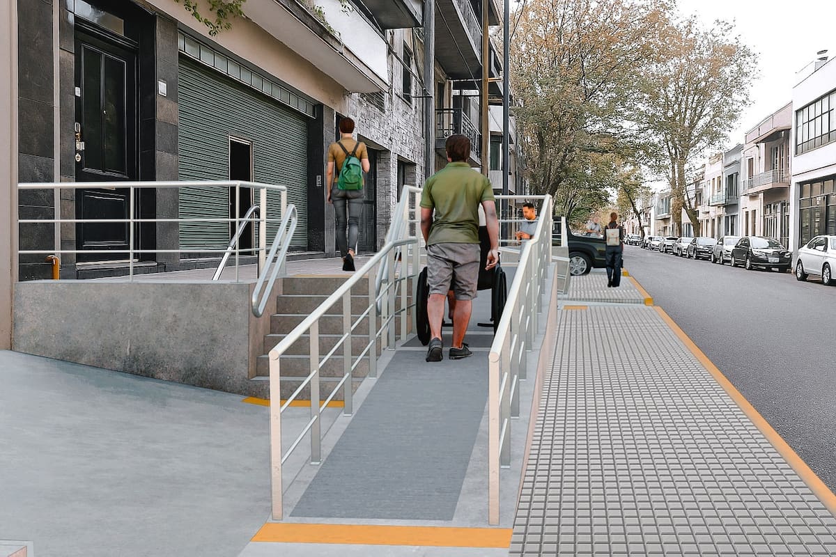 Una de las prioridades es mejorar las veredas (render)