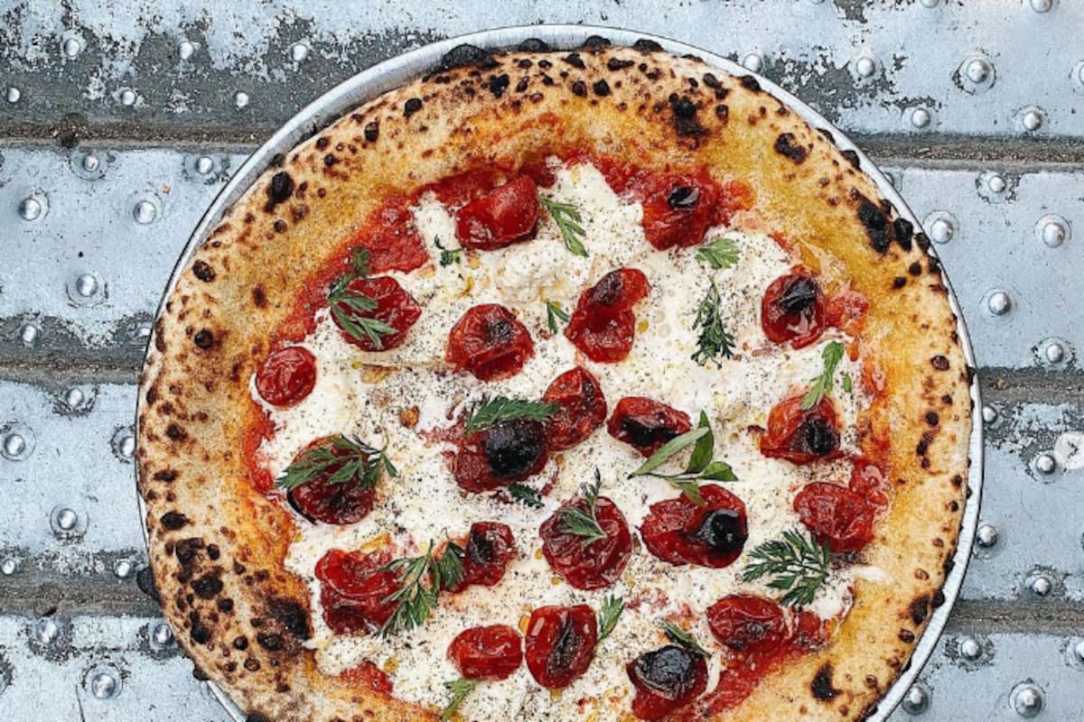 Una de las propuestas de Eléctrica, una de las pizzerías argentinas reconocidas a nivel mundial