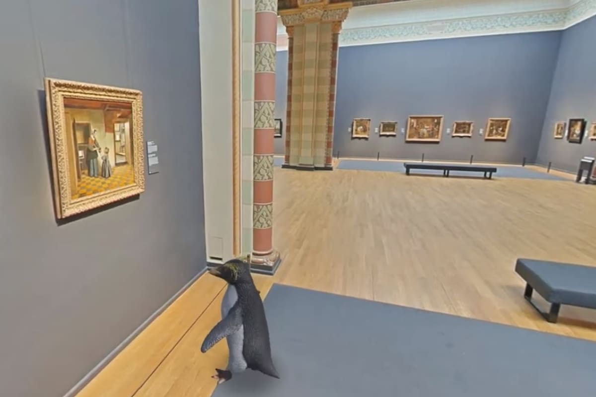 Una de las propuestas de Google para aprender arte con los chicos