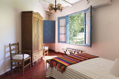 Una de las suites que se edificó en la antigua conejera